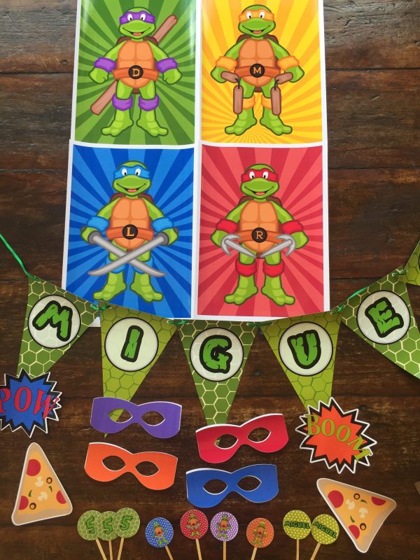 Papelaria Tartarugas Ninjas